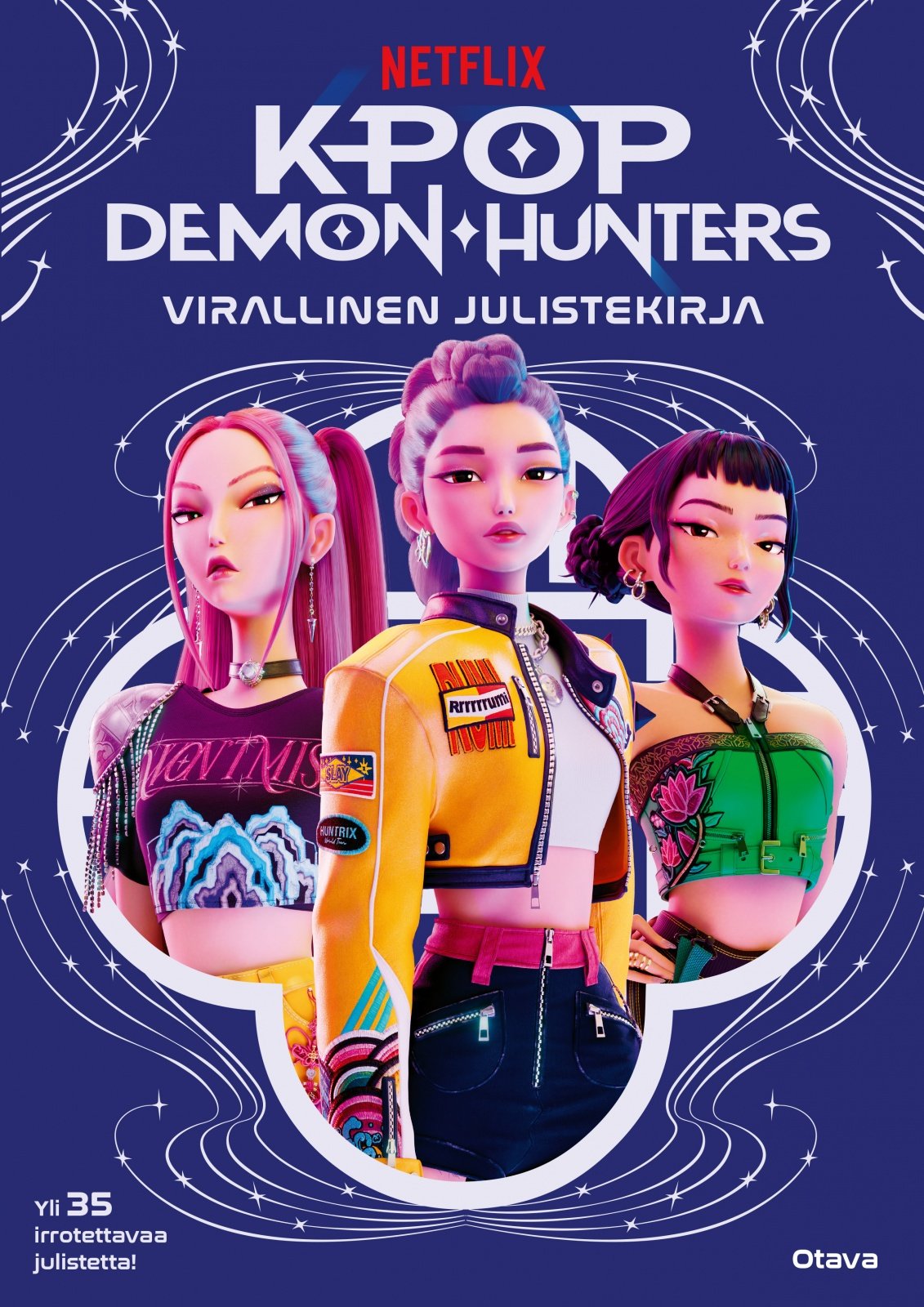 Kpop Demon Hunters — Julistekirja (sis. irrotettavia julisteita) Kpop Demon Hunters — Julistekirja (sis. irrotettavia julisteita) Suomen vanhin kirjakauppa - Vuodesta 1899