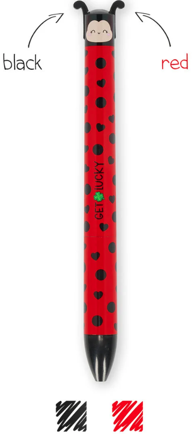 Legami Click & Clack kuulakynä, Leppäkerttu Legami Click & Clack kuulakynä, Leppäkerttu Suomen vanhin kirjakauppa - Vuodesta 1899