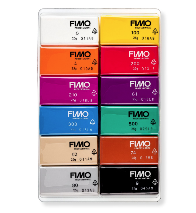 Staedtler Fimo professional muovailuvahasetti, 12 väriä Staedtler Fimo professional muovailuvahasetti, 12 väriä - Image 2