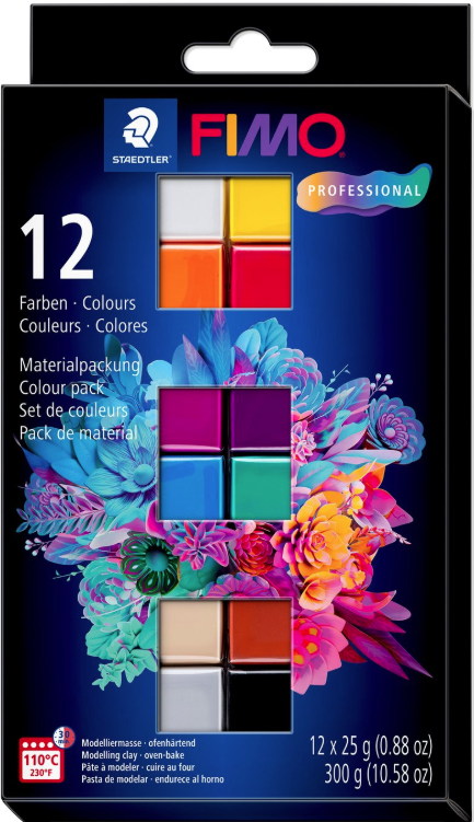 Staedtler Fimo professional muovailuvahasetti, 12 väriä Staedtler Fimo professional muovailuvahasetti, 12 väriä Suomen vanhin kirjakauppa - Vuodesta 1899
