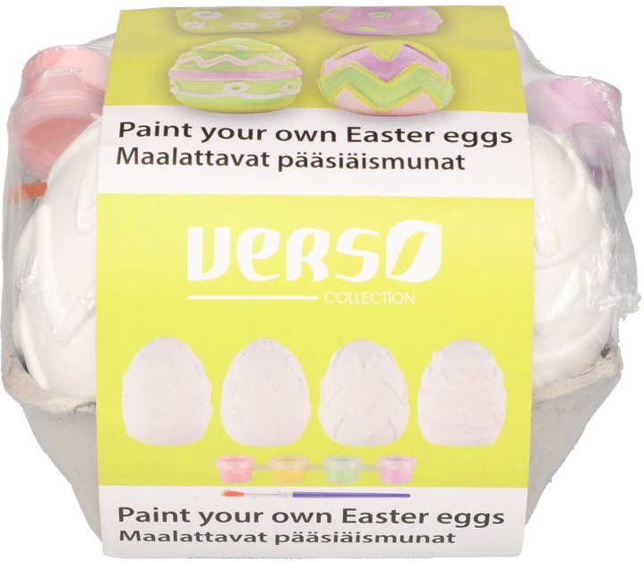 Verso maalattavat pääsiäismunat, 4 kpl/pkt Verso maalattavat pääsiäismunat, 4 kpl/pkt Suomen vanhin kirjakauppa - Vuodesta 1899