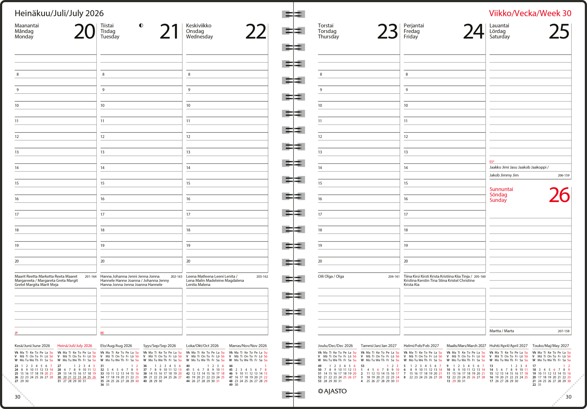 Wega lukuvuosipaketti 2026-2027 Wega lukuvuosipaketti 2026-2027 - Image 2