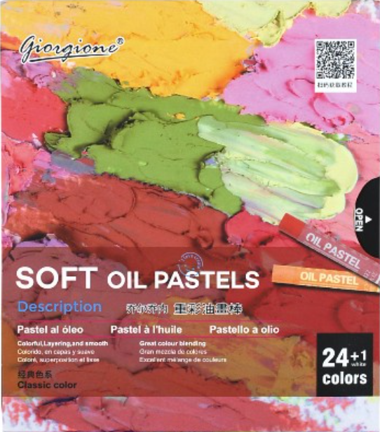 Giorgione öljypastelliliitu, 24 väriä Giorgione öljypastelliliitu, 24 väriä Suomen vanhin kirjakauppa - Vuodesta 1899