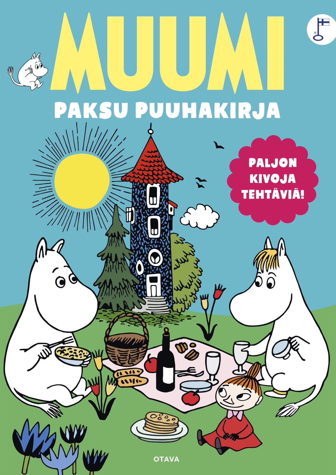 Muumi. Paksu puuhakirja (täytettävä kirja) Suomen vanhin kirjakauppa - Vuodesta 1899
