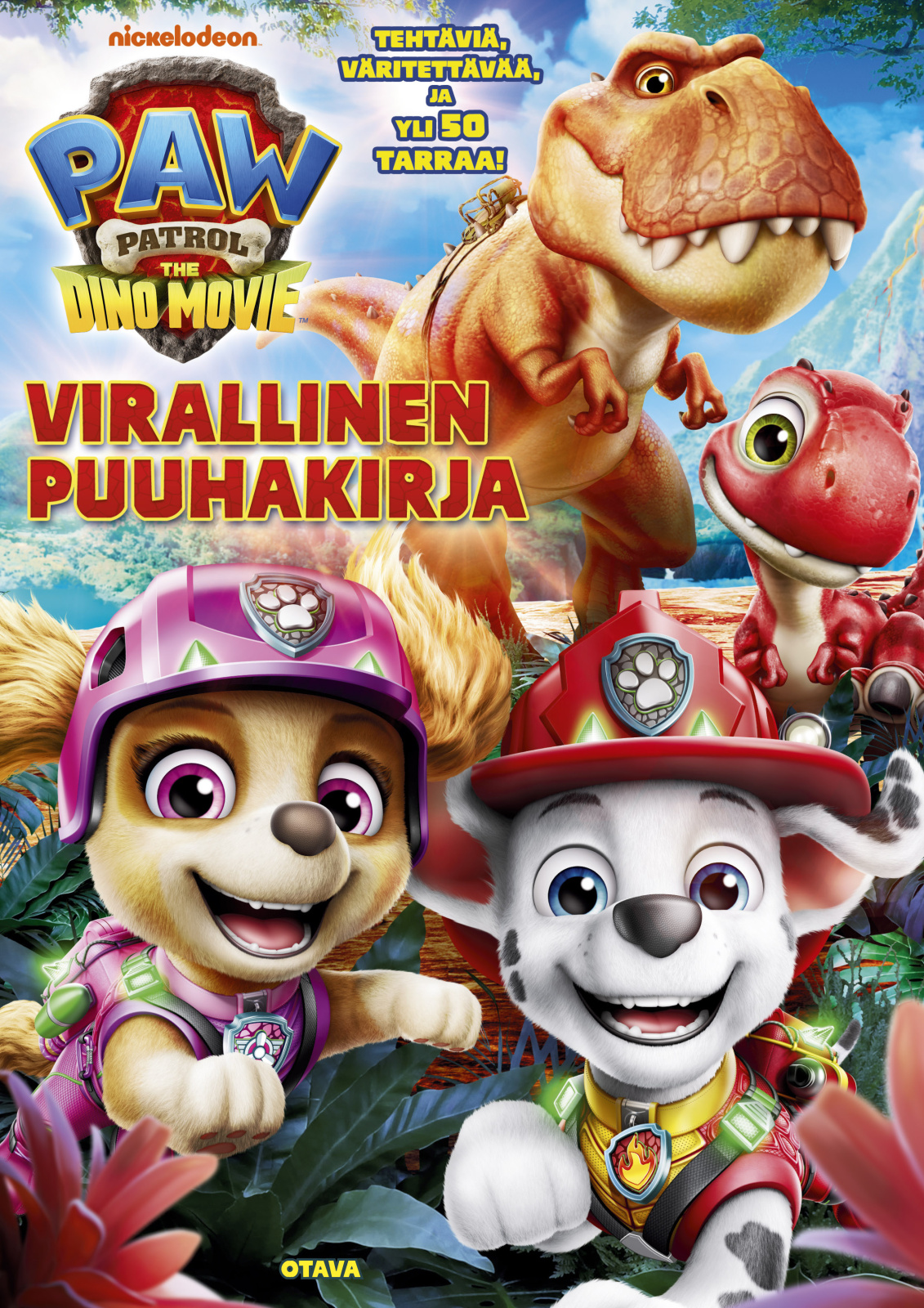 Ryhmä Hau. The Dino Movie Virallinen puuhakirja (täytettävä kirja) Suomen vanhin kirjakauppa - Vuodesta 1899