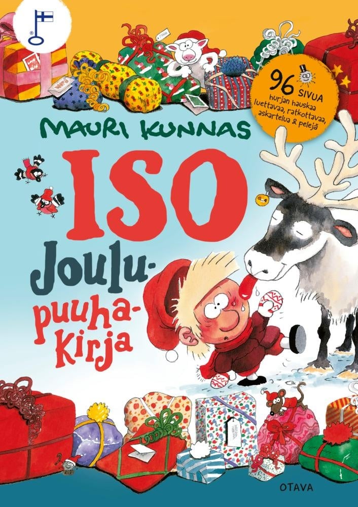 ISO joulupuuhakirja (täytettävä kirja) : 96 sivua hurjan hauskaa luettavaa, ratkottavaa, askartelua ja pelejä ISO joulupuuhakirja (täytettävä kirja) : 96 sivua hurjan hauskaa luettavaa, ratkottavaa, askartelua ja pelejä Suomen vanhin kirjakauppa - Vuodesta 1899