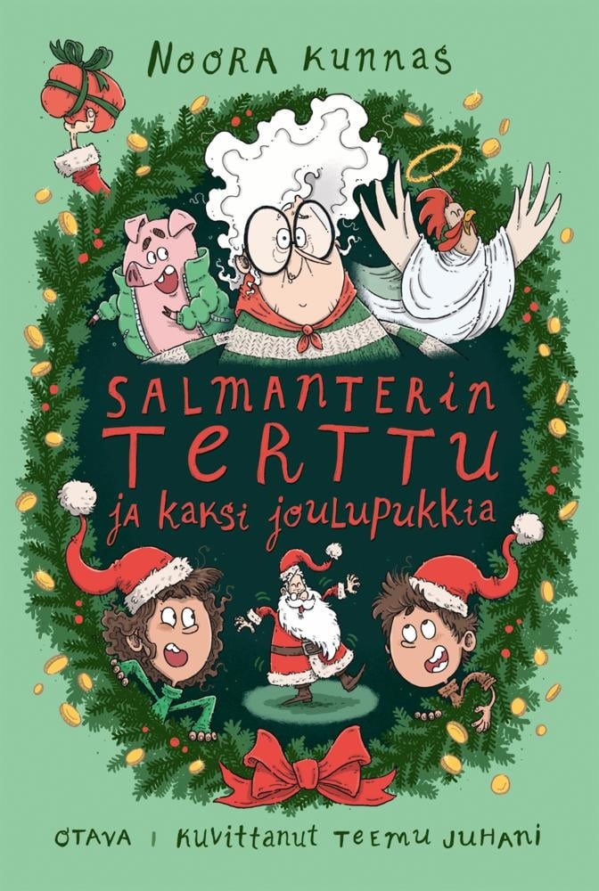 Salmanterin Terttu ja kaksi joulupukkia Salmanterin Terttu ja kaksi joulupukkia Suomen vanhin kirjakauppa - Vuodesta 1899