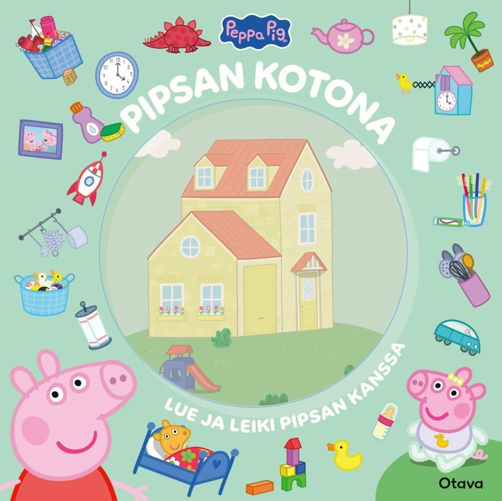 Pipsa Possu. Pipsan kotona — Lue ja leiki Pipsan kanssa (sis. puisia leluhahmoja) Pipsa Possu. Pipsan kotona — Lue ja leiki Pipsan kanssa (sis. puisia leluhahmoja) Suomen vanhin kirjakauppa - Vuodesta 1899