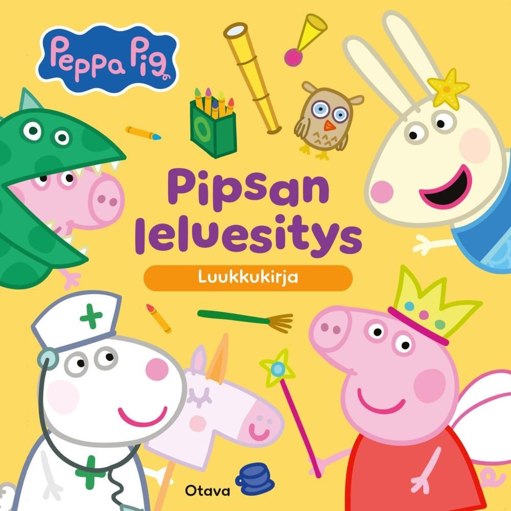 Pipsa Possu. Pipsan leluesitys : Kurkista luukkuihin! Pipsa Possu. Pipsan leluesitys : Kurkista luukkuihin! Suomen vanhin kirjakauppa - Vuodesta 1899