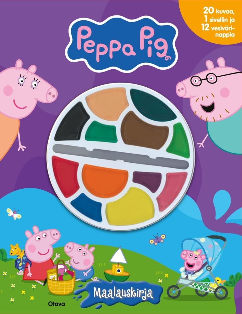 Pipsa Possu. Maalauskirja (täytettävä kirja) Pipsa Possu. Maalauskirja (täytettävä kirja) Suomen vanhin kirjakauppa - Vuodesta 1899