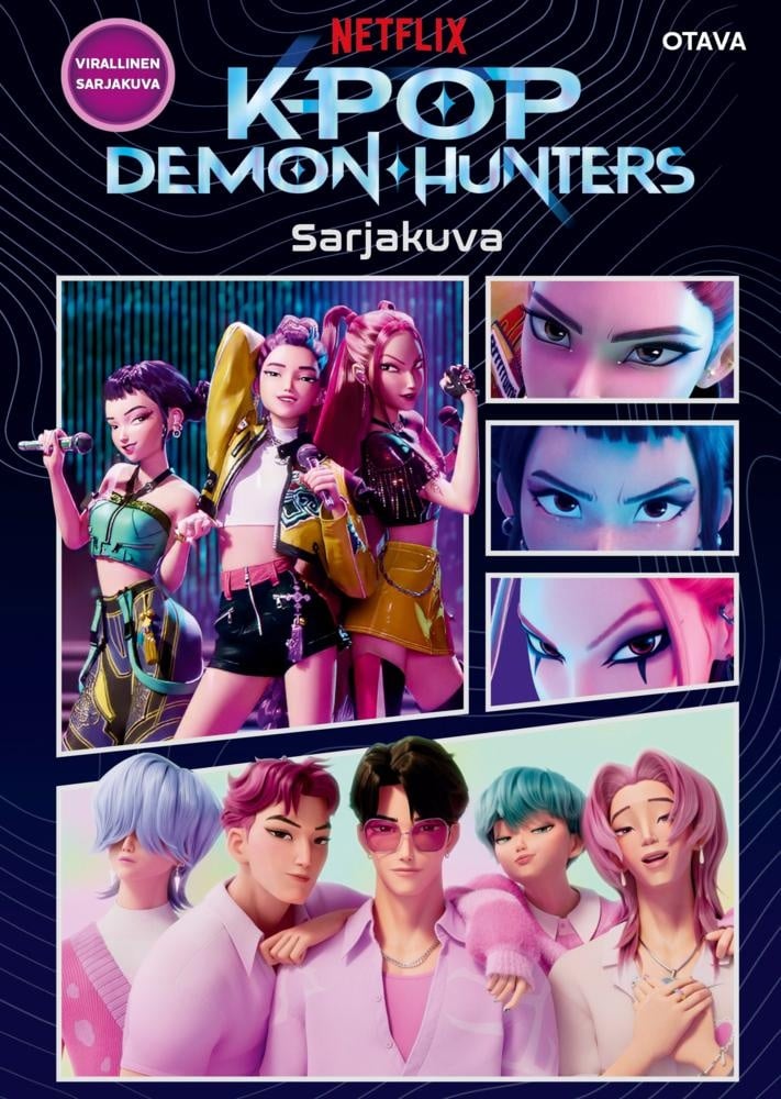 KPop Demon Hunters -sarjakuva KPop Demon Hunters -sarjakuva Suomen vanhin kirjakauppa - Vuodesta 1899