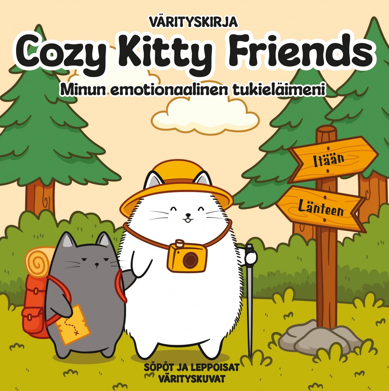 Cozy Kitty Friends (täytettävä kirja) Minun emotionaalinen tukieläimeni Cozy Kitty Friends (täytettävä kirja) Minun emotionaalinen tukieläimeni Suomen vanhin kirjakauppa - Vuodesta 1899