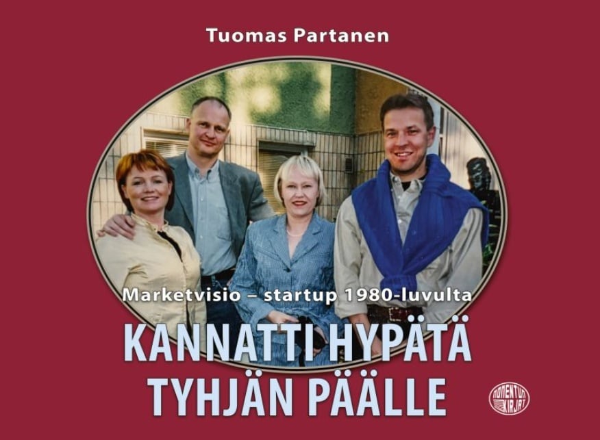 Kannatti hypätä tyhjän päälle : Marketvisio – startup 1980- luvulta Kannatti hypätä tyhjän päälle : Marketvisio – startup 1980- luvulta Suomen vanhin kirjakauppa - Vuodesta 1899