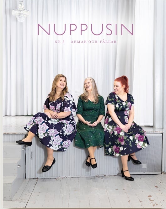 Nuppusin 8 (+ 3 mönsterark) : Ärmar och fållar Nuppusin 8 (+ 3 mönsterark) : Ärmar och fållar Suomen vanhin kirjakauppa - Vuodesta 1899