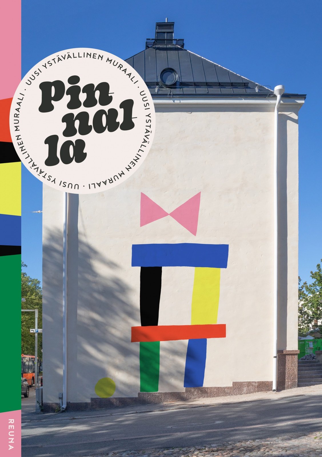 Pinnalla : Uusi ystävällinen muraali Suomen vanhin kirjakauppa - Vuodesta 1899