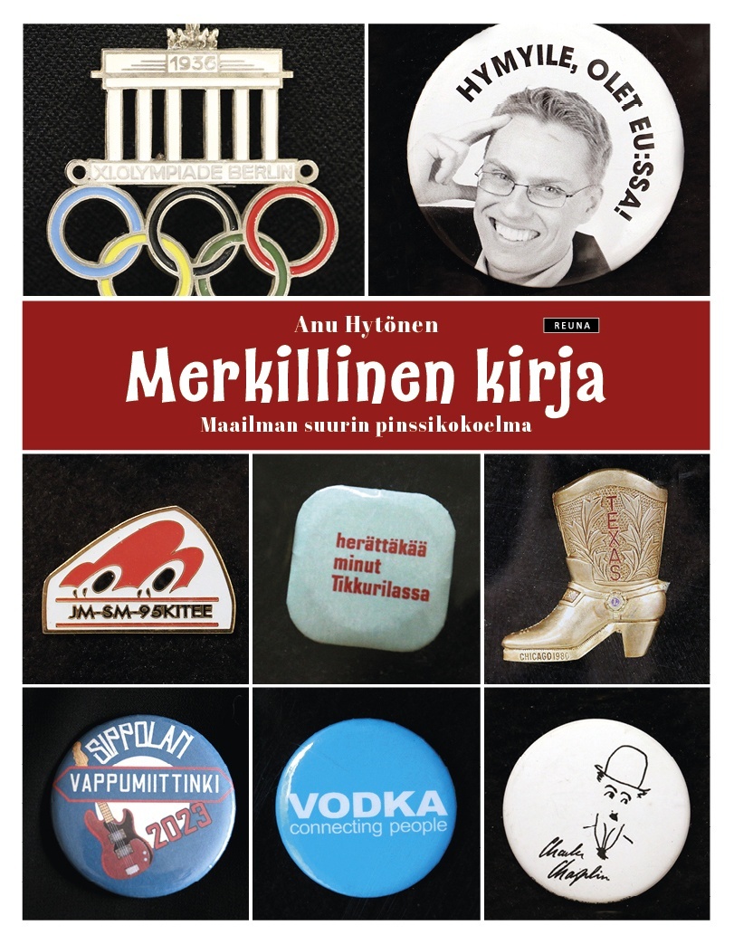 Merkillinen kirja : Maailman suurin pinssikokoelma Merkillinen kirja : Maailman suurin pinssikokoelma Suomen vanhin kirjakauppa - Vuodesta 1899