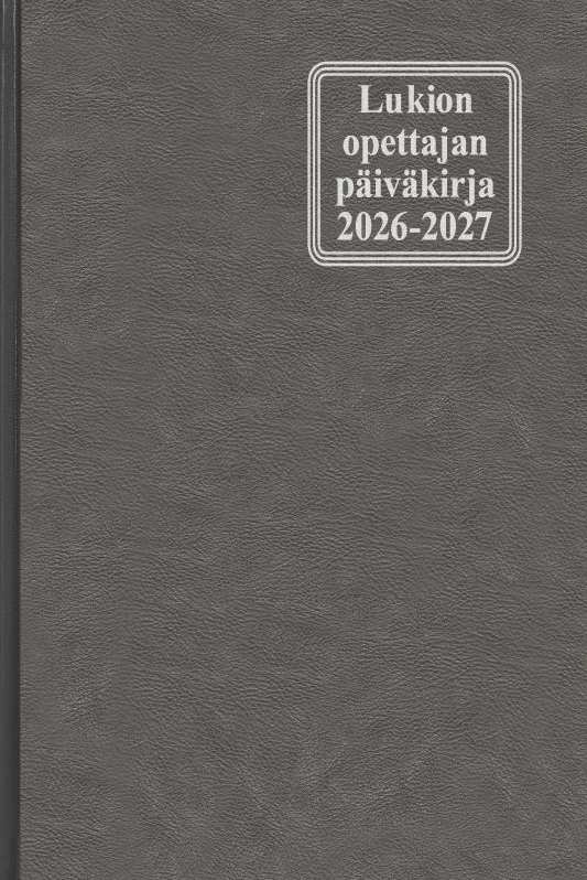 Lukion opettajan päiväkirja 2026-2027 Lukion opettajan päiväkirja 2026-2027 Suomen vanhin kirjakauppa - Vuodesta 1899