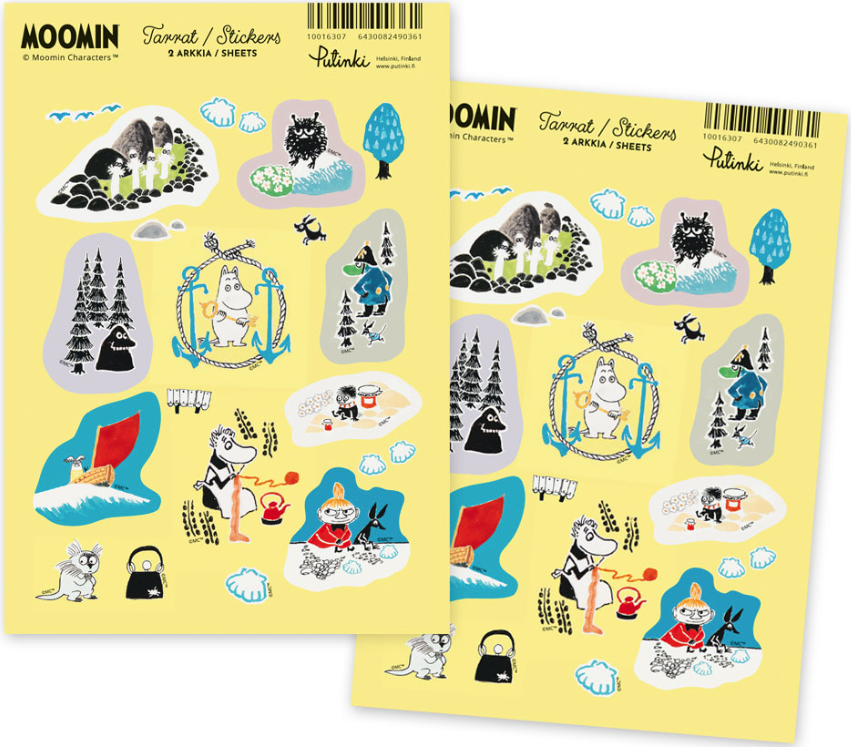 Muumi tarrapaketti A5, Muumipeli Muumi tarrapaketti A5, Muumipeli Suomen vanhin kirjakauppa - Vuodesta 1899