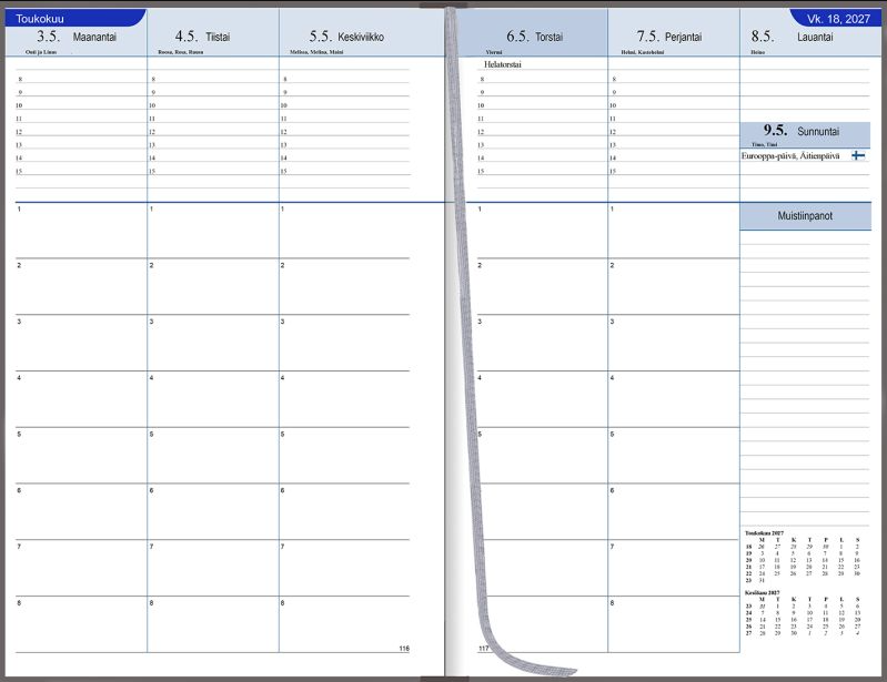Yläkoulun opettajan päiväkirja 2026-2027 Yläkoulun opettajan päiväkirja 2026-2027 - Image 2
