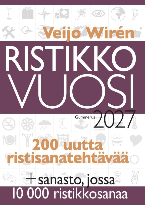 Ristikkovuosi 2027 (täytettävä kirja) Ristikkovuosi 2027 (täytettävä kirja) Suomen vanhin kirjakauppa - Vuodesta 1899