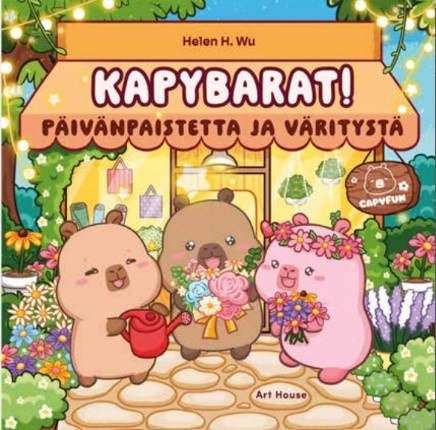 Kapybarat! Päivänpaistetta ja väritystä Suomen vanhin kirjakauppa - Vuodesta 1899