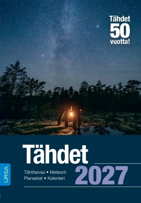 Tähdet 2027 : tähtitaivas, meteorit, planeetat, kalenteri Tähdet 2027 : tähtitaivas, meteorit, planeetat, kalenteri Suomen vanhin kirjakauppa - Vuodesta 1899