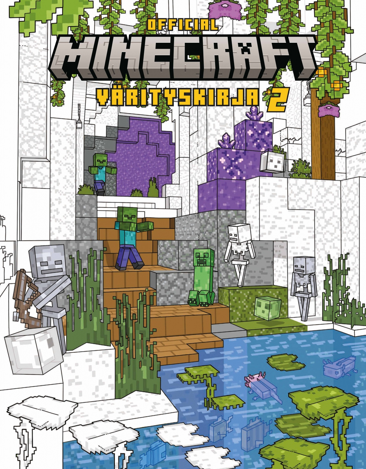 Minecraft. Värityskirja 2 (täytettävä kirja) Minecraft. Värityskirja 2 (täytettävä kirja) Suomen vanhin kirjakauppa - Vuodesta 1899