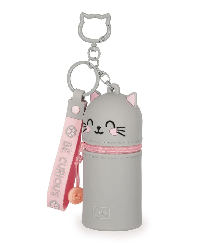 Legami mini Kawaii avaimenperä/kolikkokukkaro, Kitty Legami mini Kawaii avaimenperä/kolikkokukkaro, Kitty - Image 2