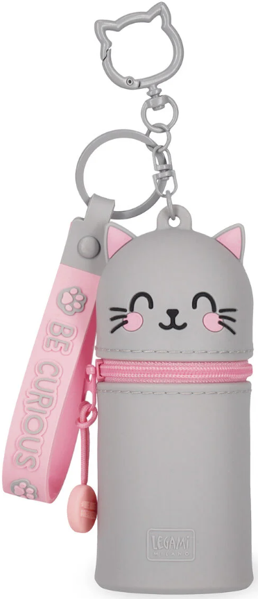Legami mini Kawaii avaimenperä/kolikkokukkaro, Kitty Legami mini Kawaii avaimenperä/kolikkokukkaro, Kitty Suomen vanhin kirjakauppa - Vuodesta 1899