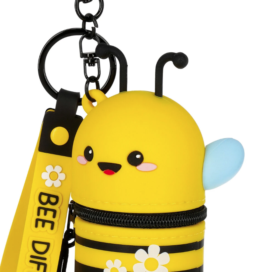 Legami mini Kawaii avaimenperä/kolikkokukkaro, Mehiläinen Legami mini Kawaii avaimenperä/kolikkokukkaro, Mehiläinen - Image 3