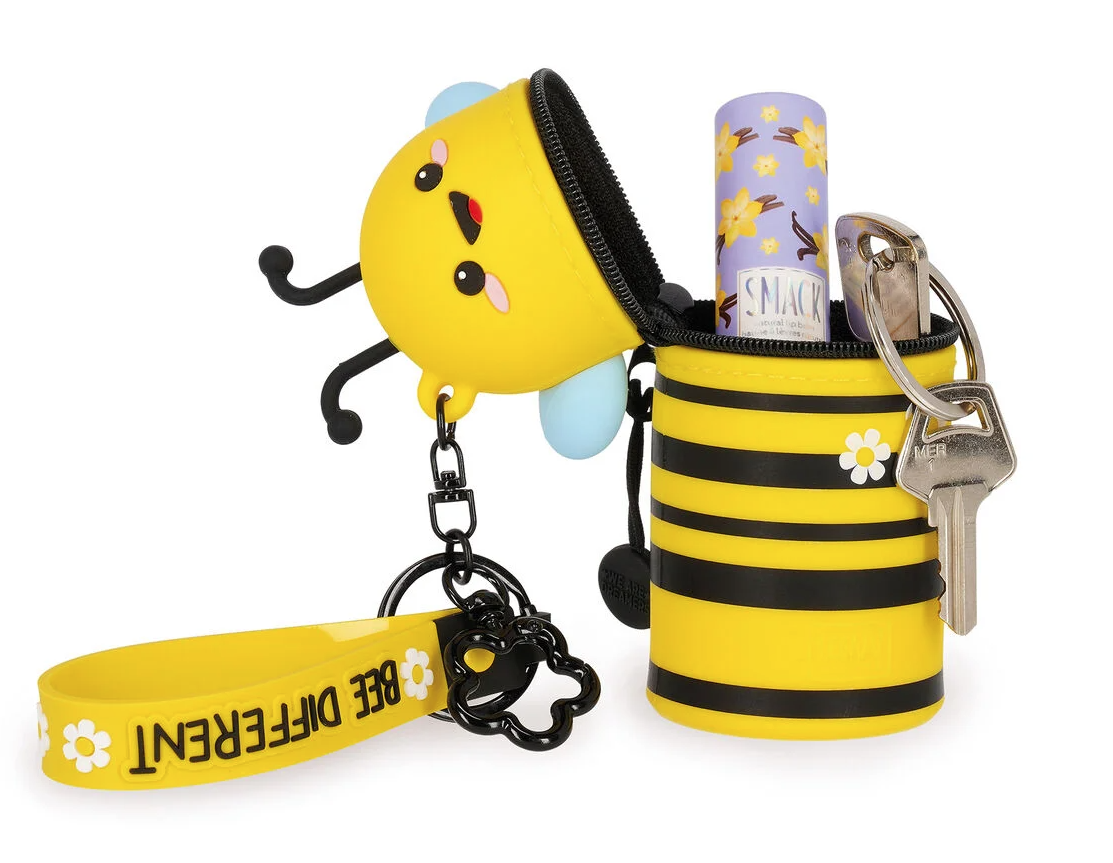 Legami mini Kawaii avaimenperä/kolikkokukkaro, Mehiläinen Legami mini Kawaii avaimenperä/kolikkokukkaro, Mehiläinen - Image 4