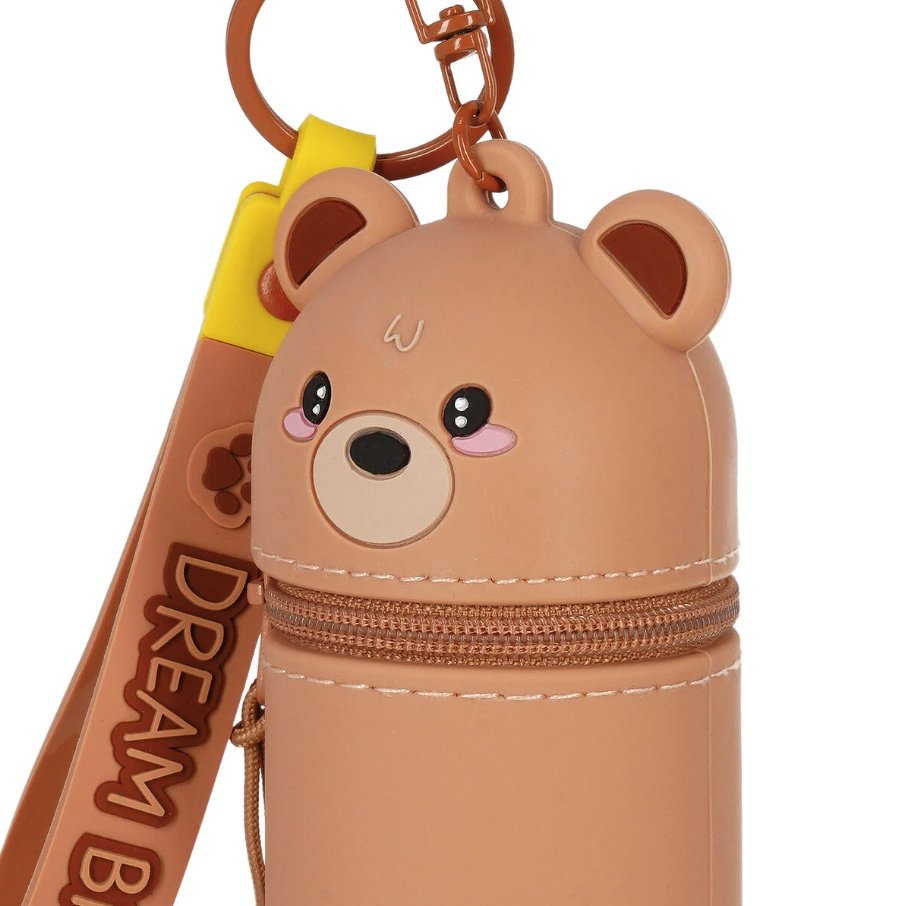 Legami mini Kawaii avaimenperä/kolikkokukkaro, Teddy Bear Legami mini Kawaii avaimenperä/kolikkokukkaro, Teddy Bear - Image 3