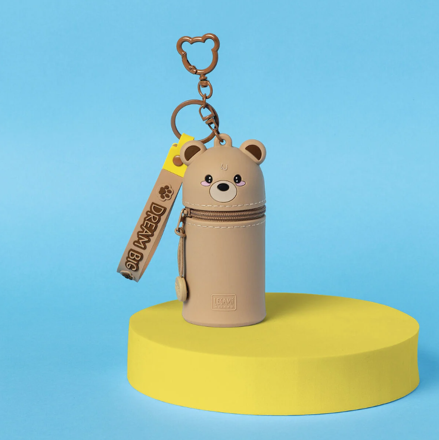 Legami mini Kawaii avaimenperä/kolikkokukkaro, Teddy Bear Legami mini Kawaii avaimenperä/kolikkokukkaro, Teddy Bear - Image 6