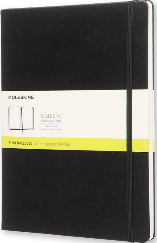Moleskine Classic extra large, musta, blancot sivut Moleskine Classic extra large, musta, blancot sivut Suomen vanhin kirjakauppa - Vuodesta 1899