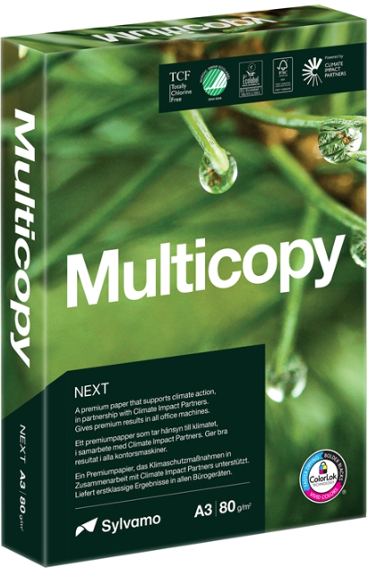 Multicopy Next A3 kopiopaperi 80g, valkoinen Multicopy Next A3 kopiopaperi 80g, valkoinen Suomen vanhin kirjakauppa - Vuodesta 1899