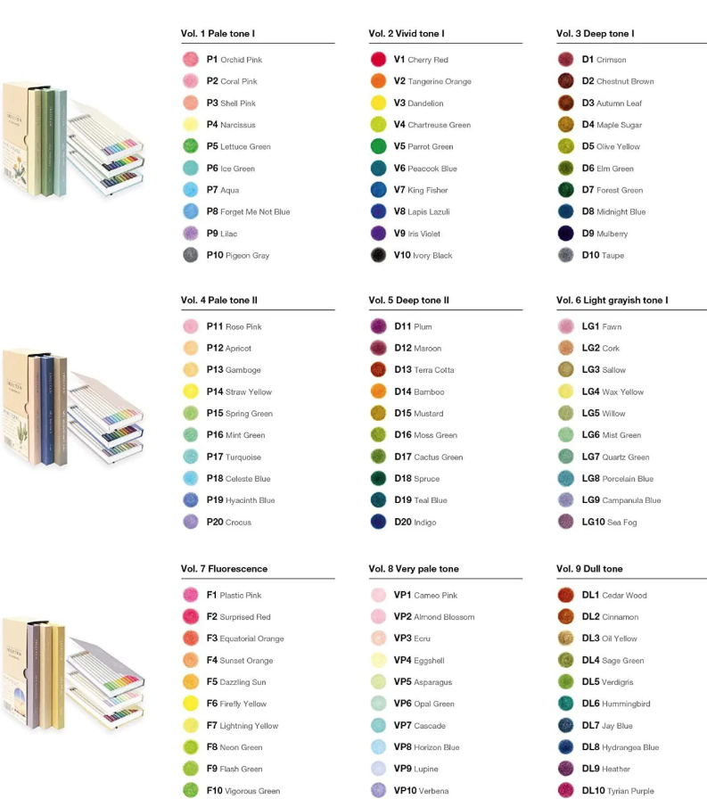 Tombow Irojiten värikynäsetti Woodlands, 30 väriä Tombow Irojiten värikynäsetti Woodlands, 30 väriä - Image 7