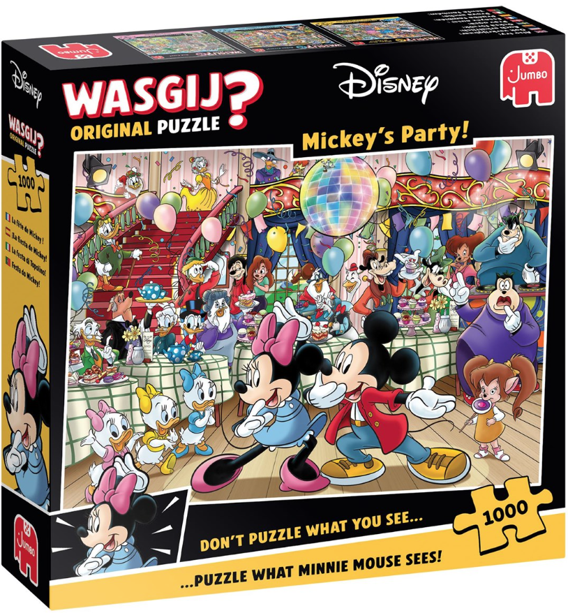 Wasgij Original Mickeys party, 1000 palaa Wasgij Original Mickeys party, 1000 palaa Suomen vanhin kirjakauppa - Vuodesta 1899