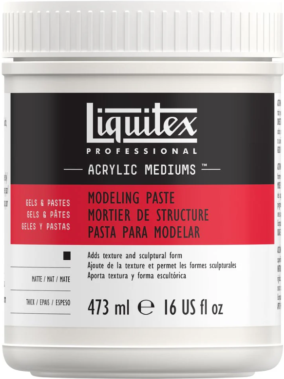 Liquitex Modeling Paste 473ml, Gel Medium Liquitex Modeling Paste 473ml, Gel Medium Suomen vanhin kirjakauppa - Vuodesta 1899