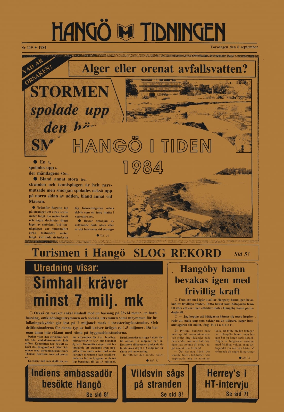 Hangö i tiden 1984, del 19 Hangö i tiden 1984, del 19 Suomen vanhin kirjakauppa - Vuodesta 1899