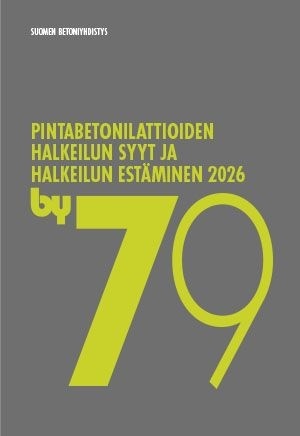 by 79 Pintabetonilattioiden halkeilun syyt ja halkeilun estäminen 2026 by 79 Pintabetonilattioiden halkeilun syyt ja halkeilun estäminen 2026 Suomen vanhin kirjakauppa - Vuodesta 1899