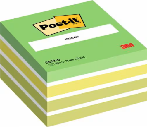 Post-it viestilappukuutio 2028G, vihreä pastelli Post-it viestilappukuutio 2028G, vihreä pastelli Suomen vanhin kirjakauppa - Vuodesta 1899