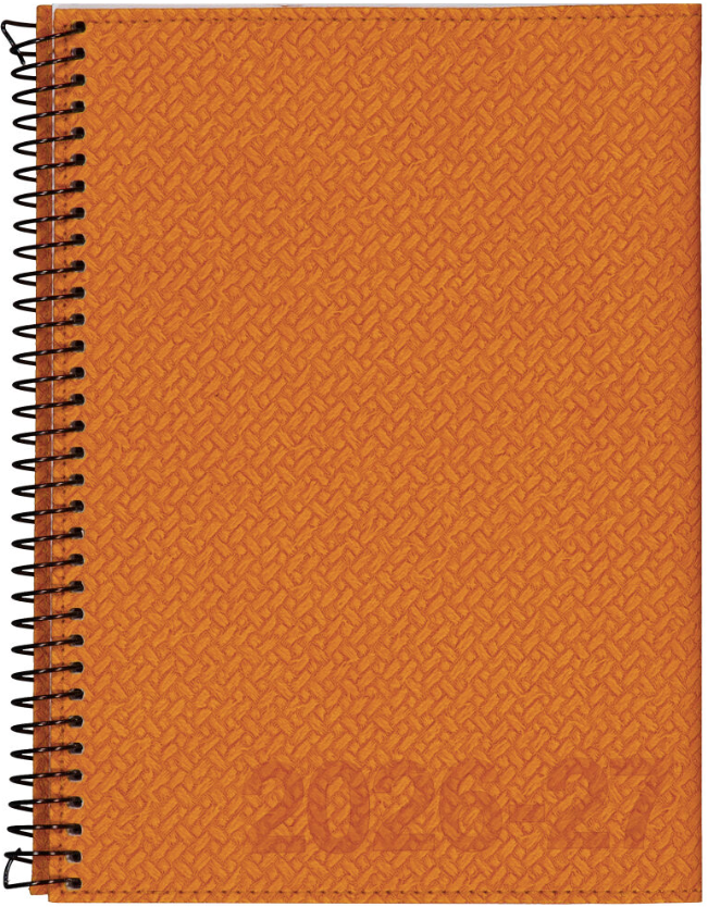 Texture 2026-2027 A5 lukuvuosikalenteri, Oranssi Texture 2026-2027 A5 lukuvuosikalenteri, Oranssi Suomen vanhin kirjakauppa - Vuodesta 1899
