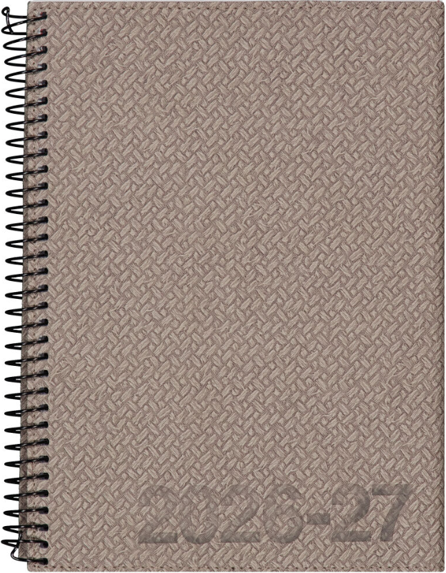 Texture 2026-2027 A5 lukuvuosikalenteri, Stone Texture 2026-2027 A5 lukuvuosikalenteri, Stone Suomen vanhin kirjakauppa - Vuodesta 1899