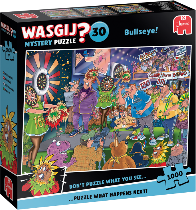 Wasgij Mystery 30 Bullseye, 1000 palaa Wasgij Mystery 30 Bullseye, 1000 palaa Suomen vanhin kirjakauppa - Vuodesta 1899