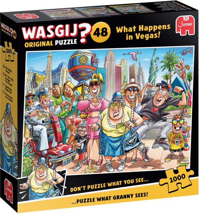 Wasgij Original 48 What happens in Vegas, 1000 palaa Wasgij Original 48 What happens in Vegas, 1000 palaa Suomen vanhin kirjakauppa - Vuodesta 1899
