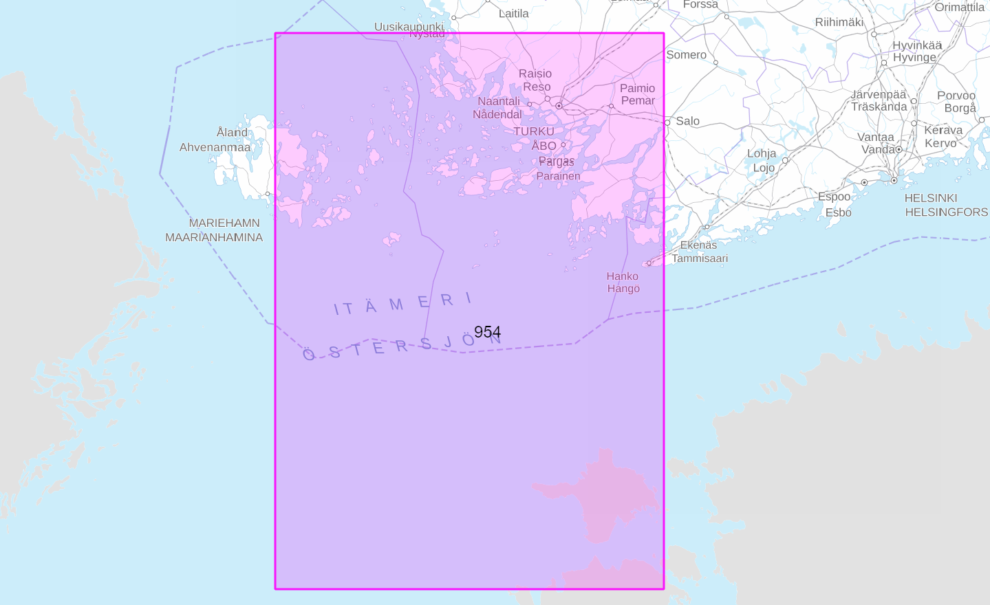 Yleismerikartta 954 Pohjois-Itämeren itäosa/Norra Östersjön, östra delen Yleismerikartta 954 Pohjois-Itämeren itäosa/Norra Östersjön, östra delen Suomen vanhin kirjakauppa - Vuodesta 1899