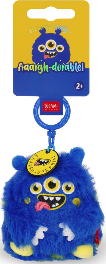 Legami super soft avaimenperä, Monsteri Legami super soft avaimenperä, Monsteri Suomen vanhin kirjakauppa - Vuodesta 1899