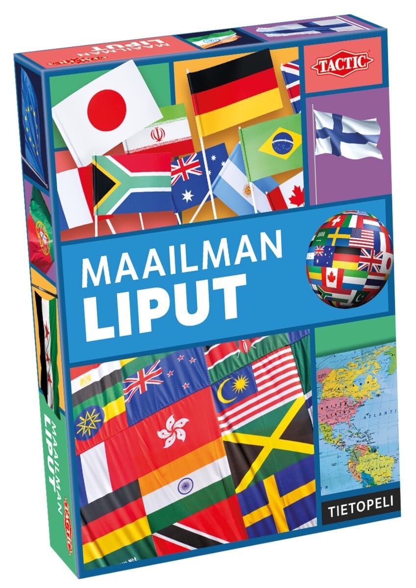 Maailman liput tietopeli Maailman liput tietopeli
