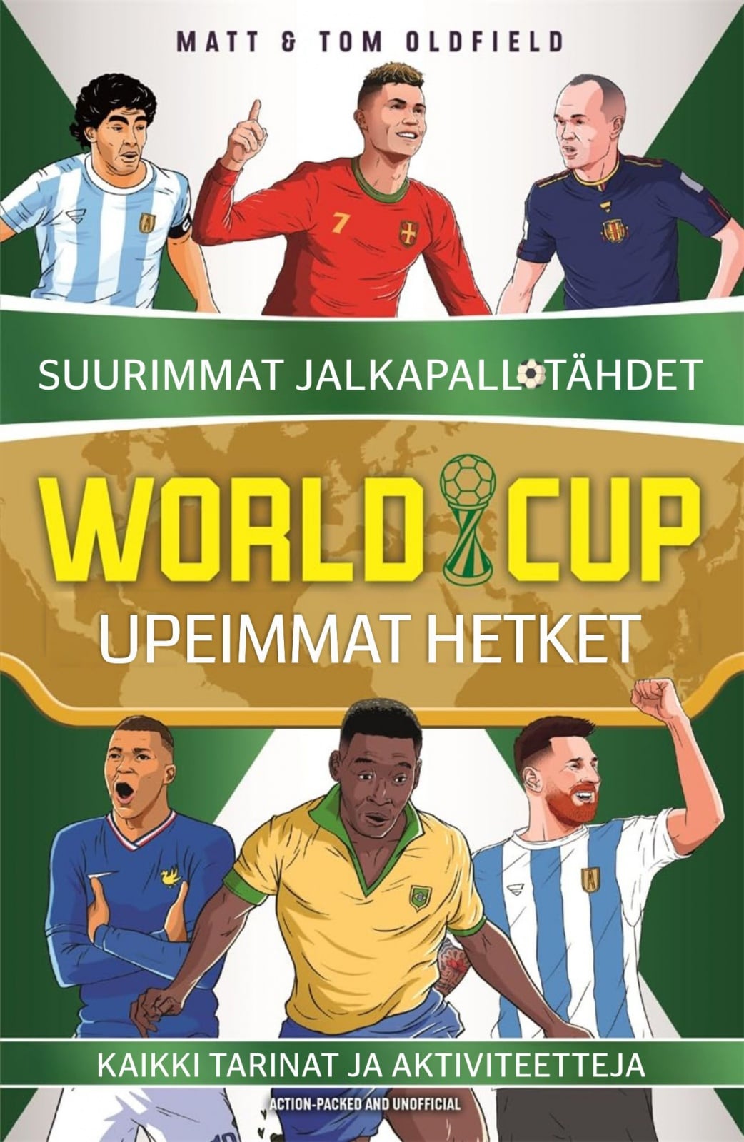 Suurimmat jalkapallotähdet : World Cup upeimmat hetket Suurimmat jalkapallotähdet : World Cup upeimmat hetket Suomen vanhin kirjakauppa - Vuodesta 1899