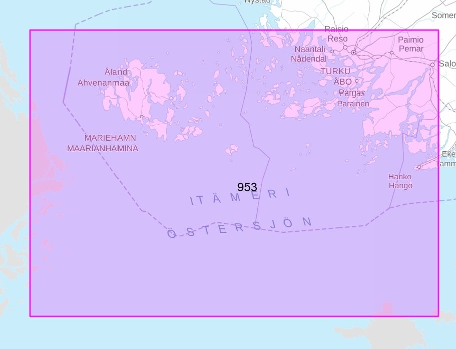 Yleiskartta 953 Saaristomeri = Skärgårdshavet 1:250 000 Yleiskartta 953 Saaristomeri = Skärgårdshavet 1:250 000 Suomen vanhin kirjakauppa - Vuodesta 1899